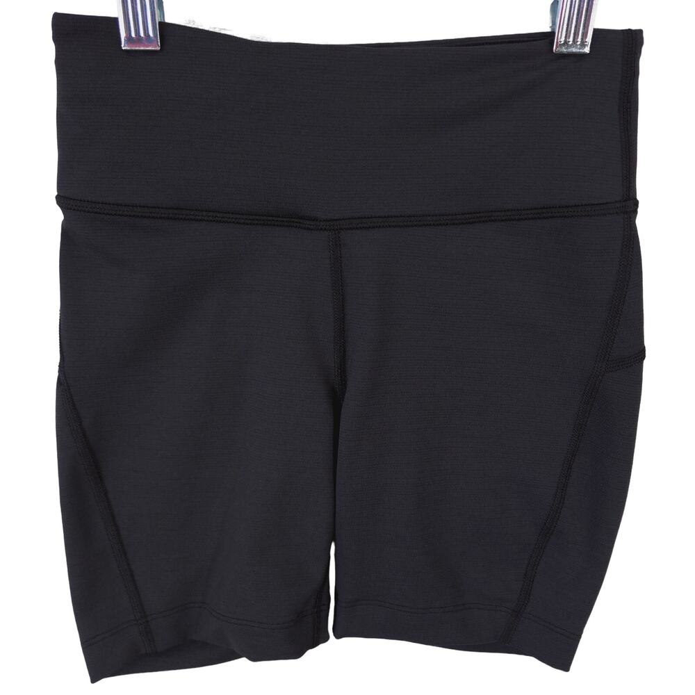 Outdoor Voices Shorts Womens XXS Black FreeForm High Rise Waistband Gym Training